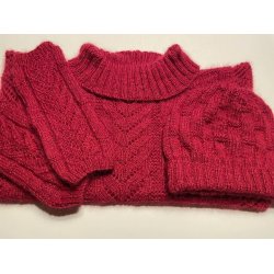 N�rre Vosborg S�ttet (halsedisse, hue og h�ndledsvarmere)