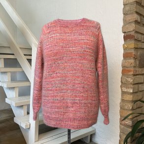 NYHED! Candyfloss Blusen  Strikkeopskrift