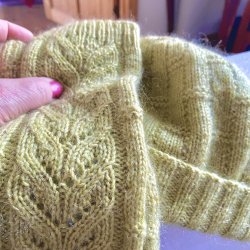 Nrre Vosborg Hndledsvarmere  Strikkeopskrift