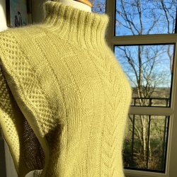 Nrre Vosborg Halsedissen  Strikkeopskrift