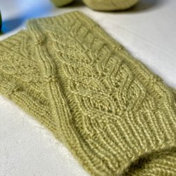 Nrre Vosborg Hndledsvarmere  Strikkeopskrift