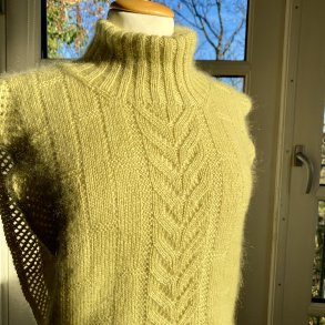 Nrre Vosborg Halsedissen  Strikkeopskrift