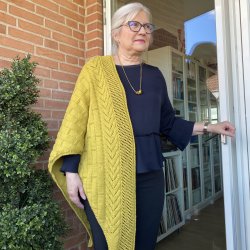 Nrre Vosborg Sjalet  Strikkeopskrift