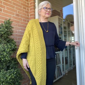 Nrre Vosborg Sjalet  Strikkeopskrift