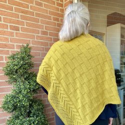 Nrre Vosborg Sjalet  Strikkeopskrift