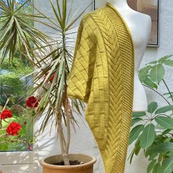 Nrre Vosborg Sjalet  Strikkeopskrift