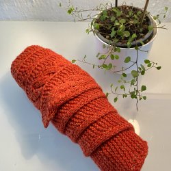 Sunset Scarf  Strikkeopskrift