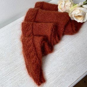 Sunset Scarf  Strikkeopskrift