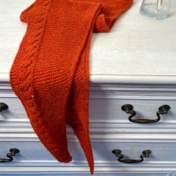 Sunset Scarf  Strikkeopskrift